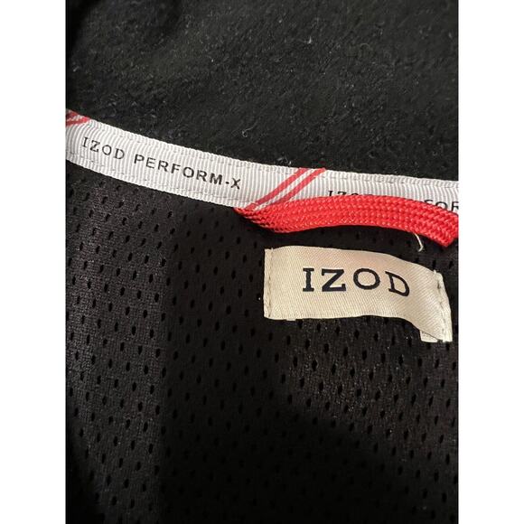 IZOD PERFORM-X Black Men's Fleece Vest--Size Large - Picture 3 of 14